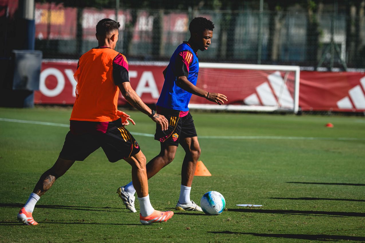 As Roma Gallery Image - Gallery: l'allenamento dell'8 ottobre