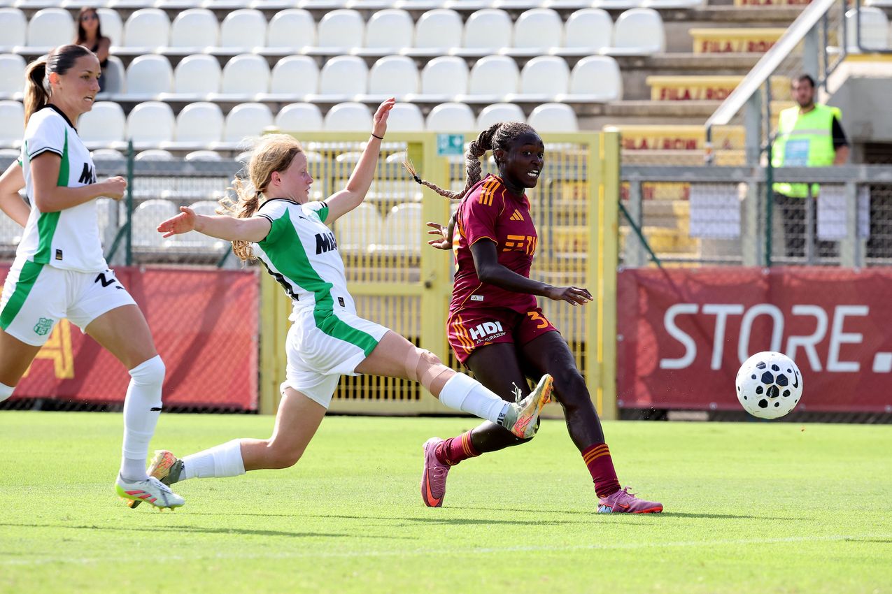 ROME, ITALY - SEPTEMBER 14:  on September 14, 2025 in Rome, Italy. (Photo by AS Roma/AS Roma via Getty Images)