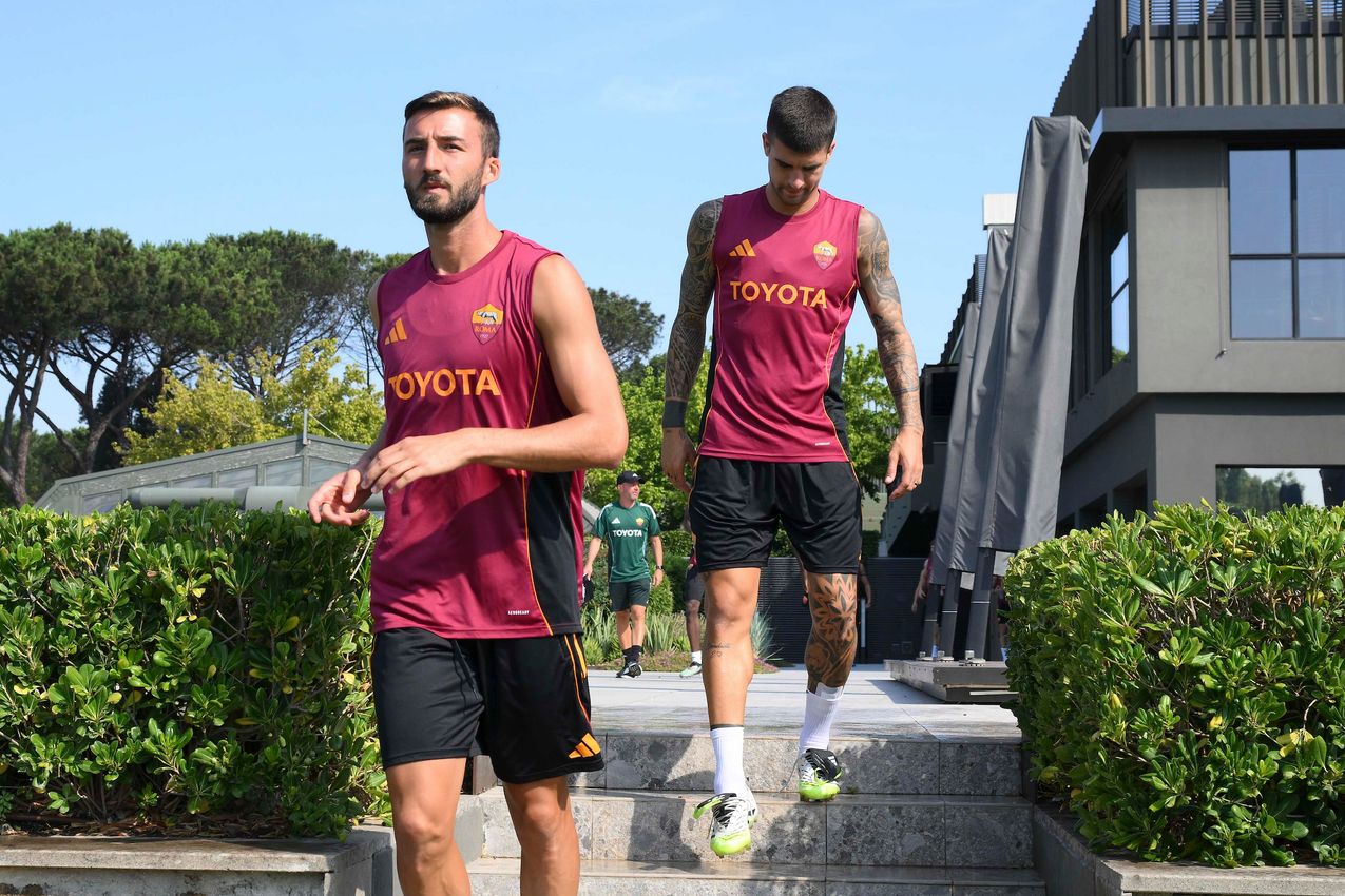 As Roma Gallery Image - Allenamento 13 agosto