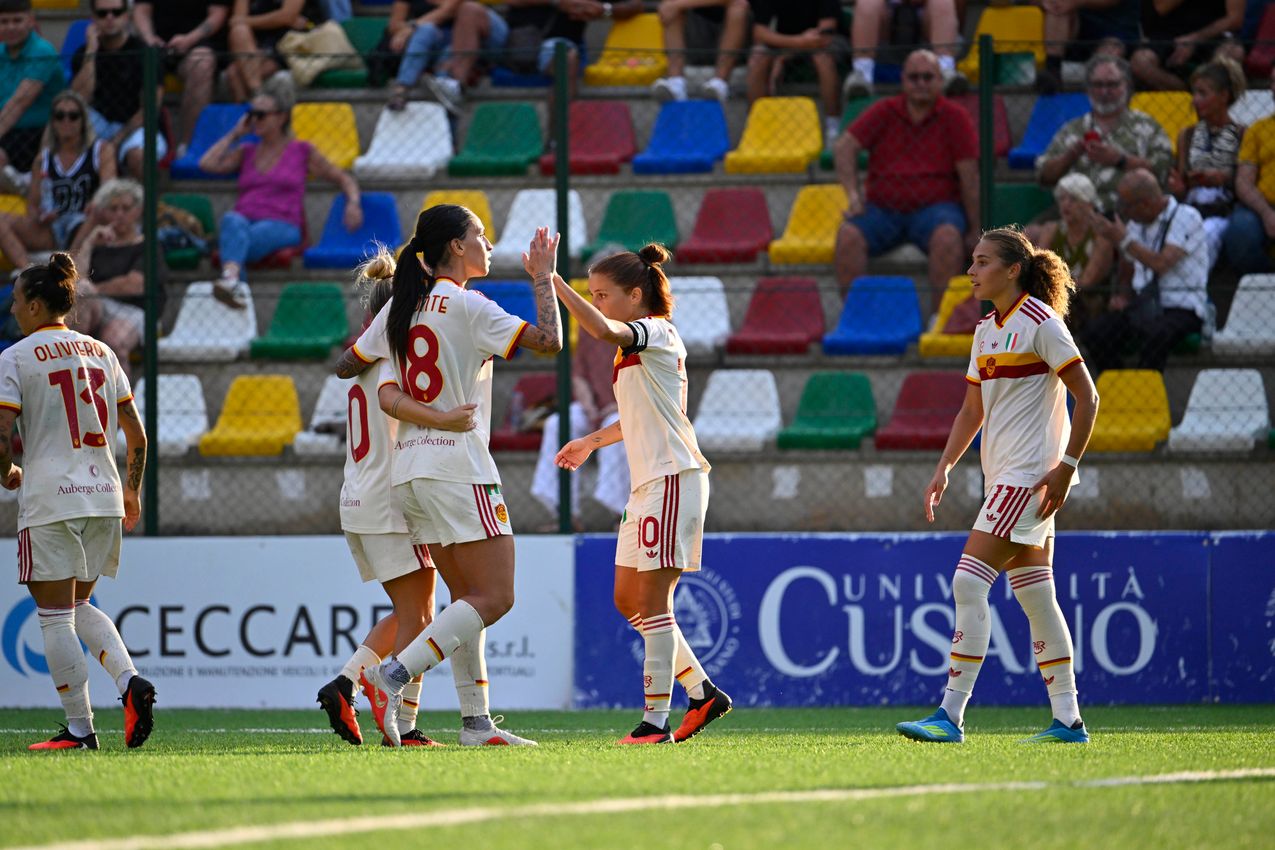 NARNI, ITALY - AUGUST 22:  on August 22, 2026 in Narni, Italy. (Photo by AS Roma/AS Roma via Getty Images)