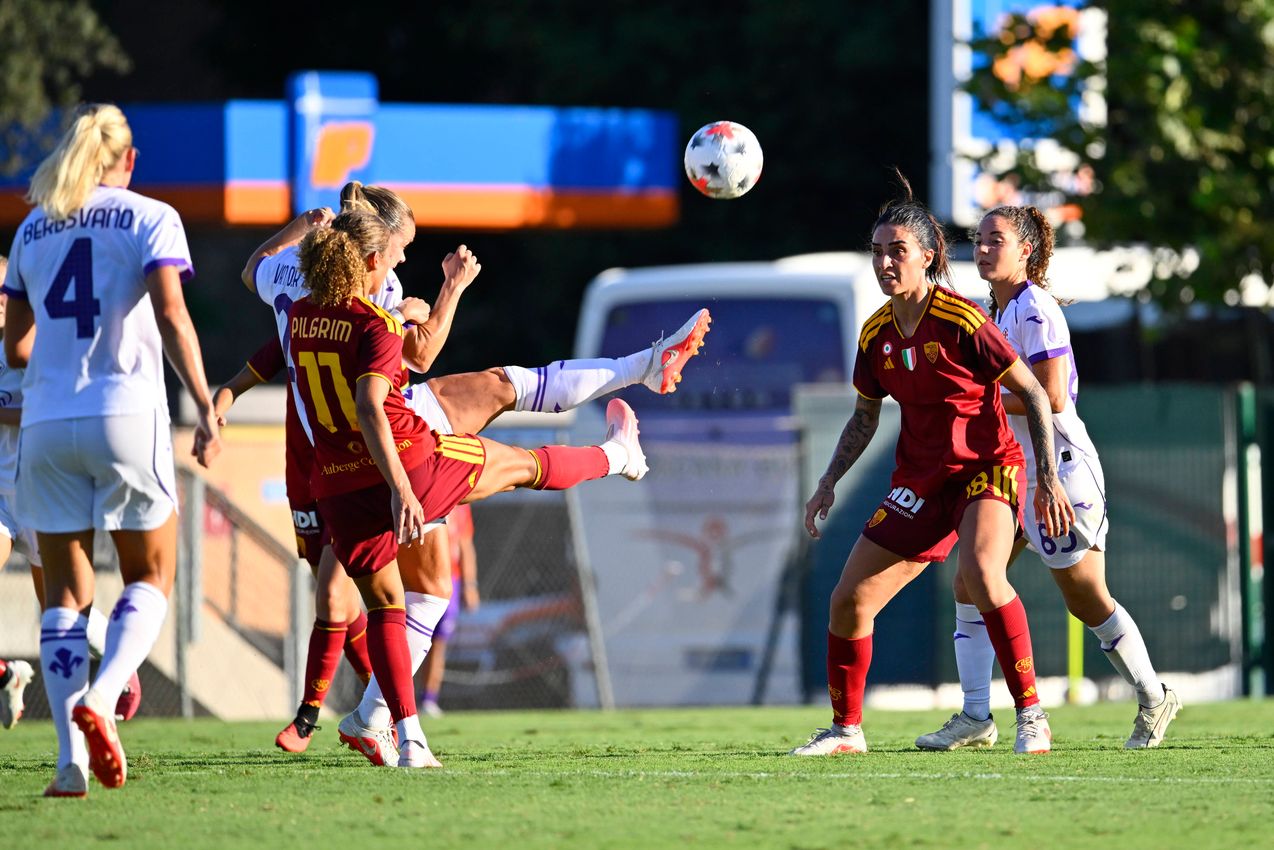 ROME, ITALY - SEPTEMBER 5:  on September 5, 2026 in Rome, Italy. (Photo by AS Roma/AS Roma via Getty Images)