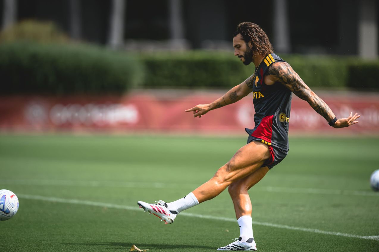 As Roma Gallery Image - Gallery allenamento venerdì 28