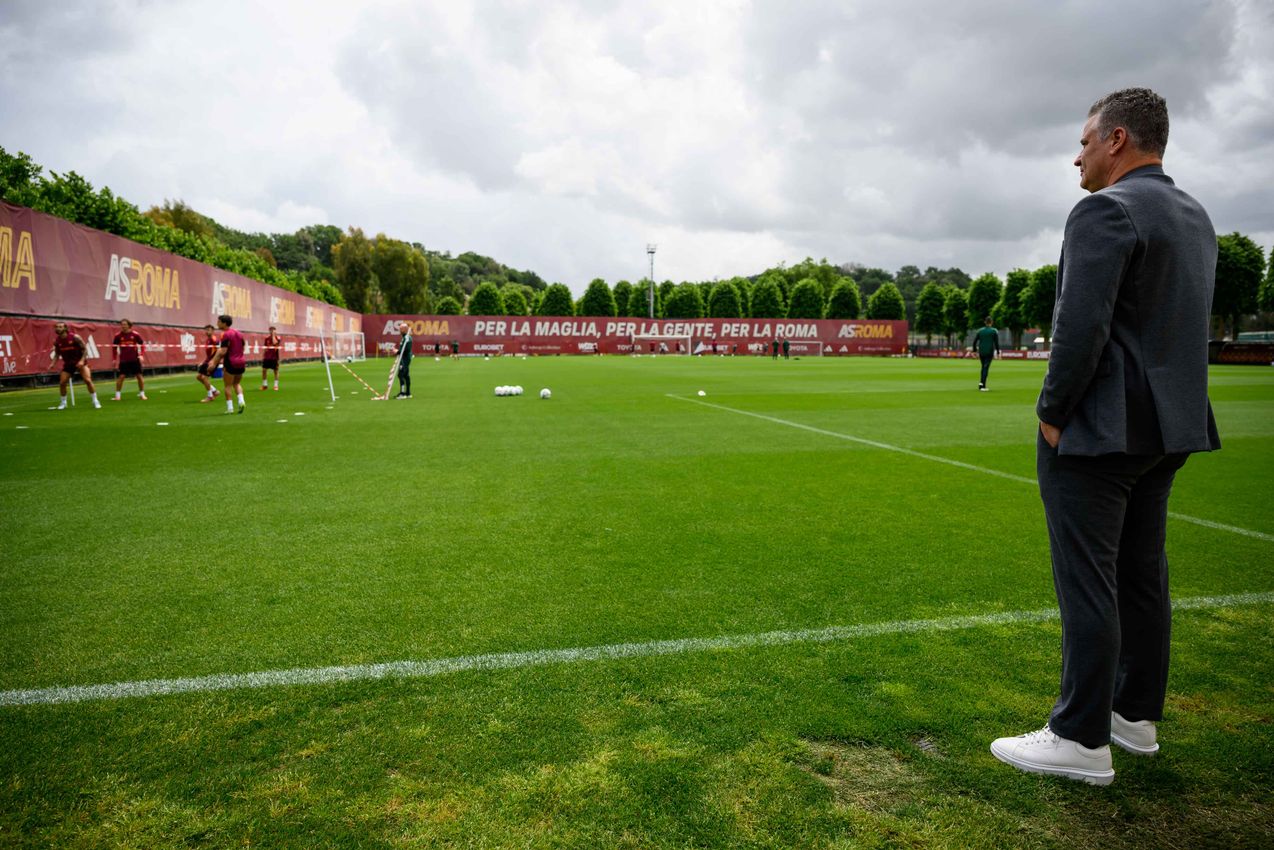 As Roma Gallery Image - Julio Sergio a Trigoria