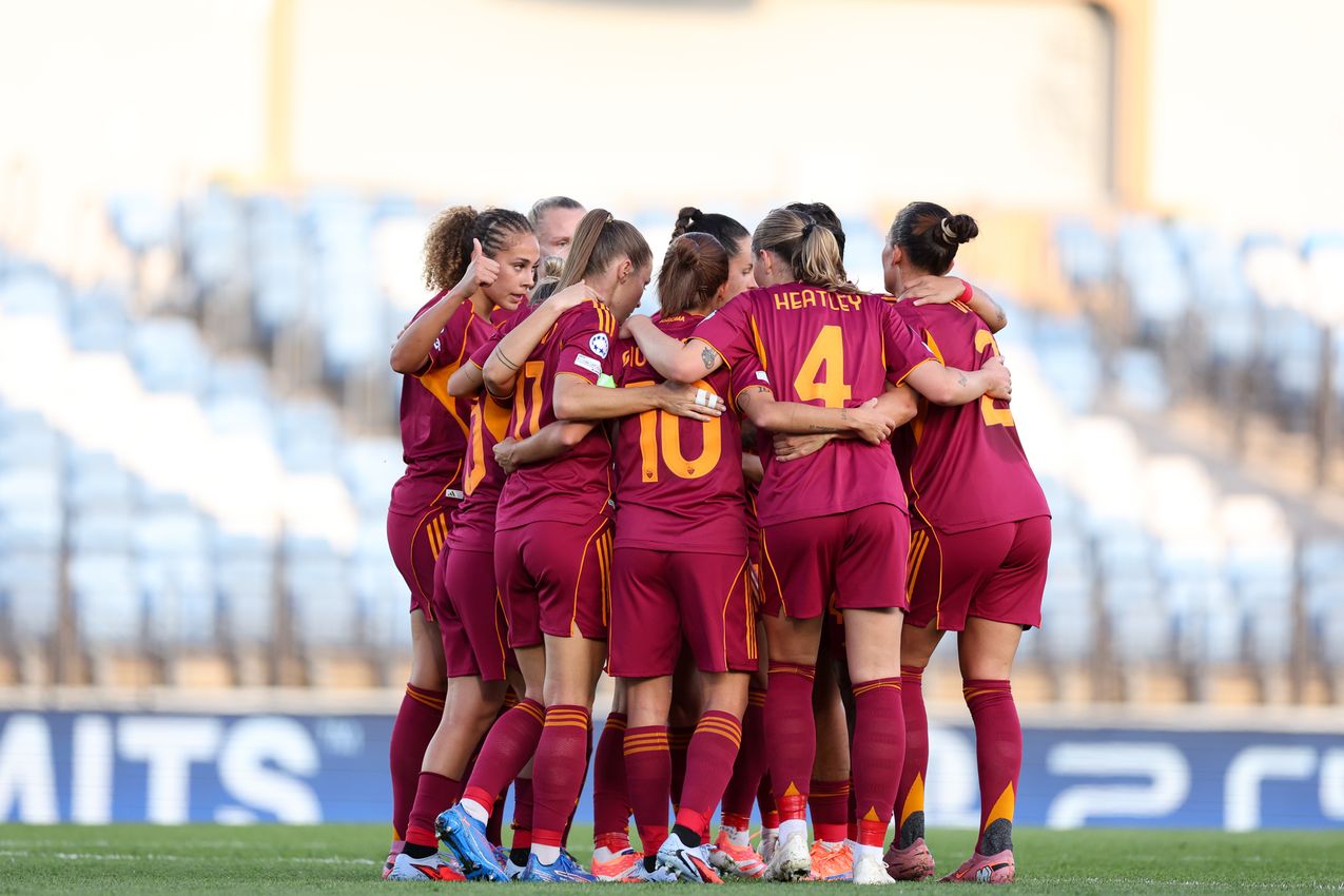MADRID, SPAIN - OCTOBER 08:  during the UEFA Women's Champions League 2025/26 league phase match between Real Madrid CF and AS Romaat  on October 08, 2025 in Madrid, Spain. (Photo by AS Roma/AS Roma via Getty Images)