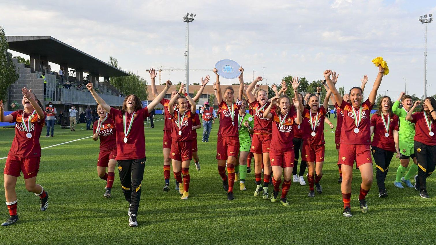 As Roma Gallery Image - Gallery: la festa Scudetto della nostra Primavera!