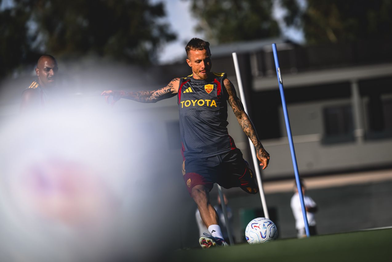As Roma Gallery Image - Gallery: l'allenamento del venerdì