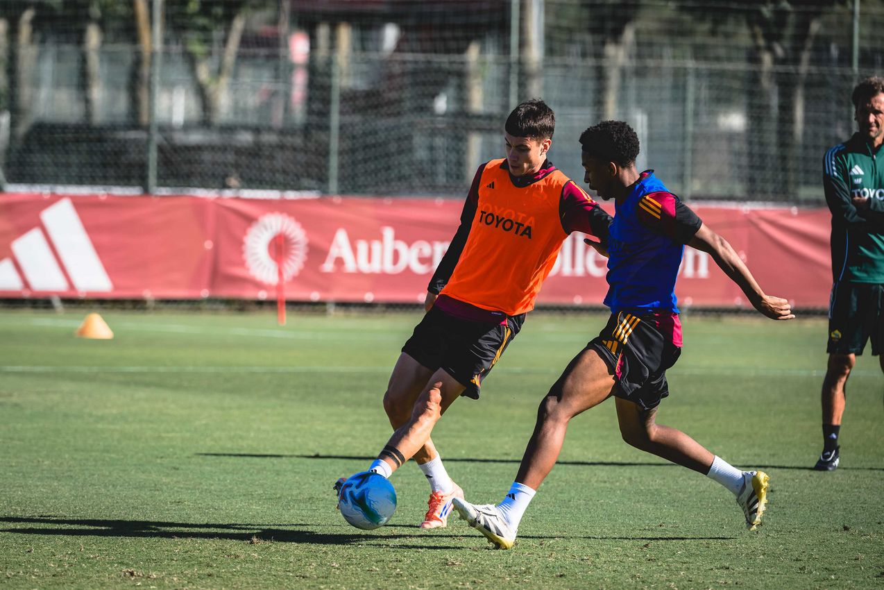As Roma Gallery Image - Gallery: l'allenamento dell'8 ottobre