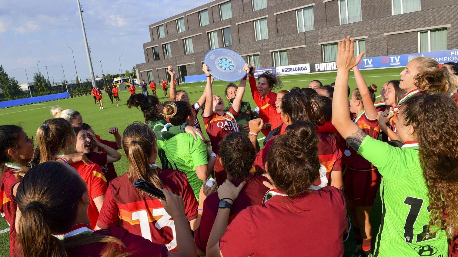 As Roma Gallery Image - Gallery: la festa Scudetto della nostra Primavera!