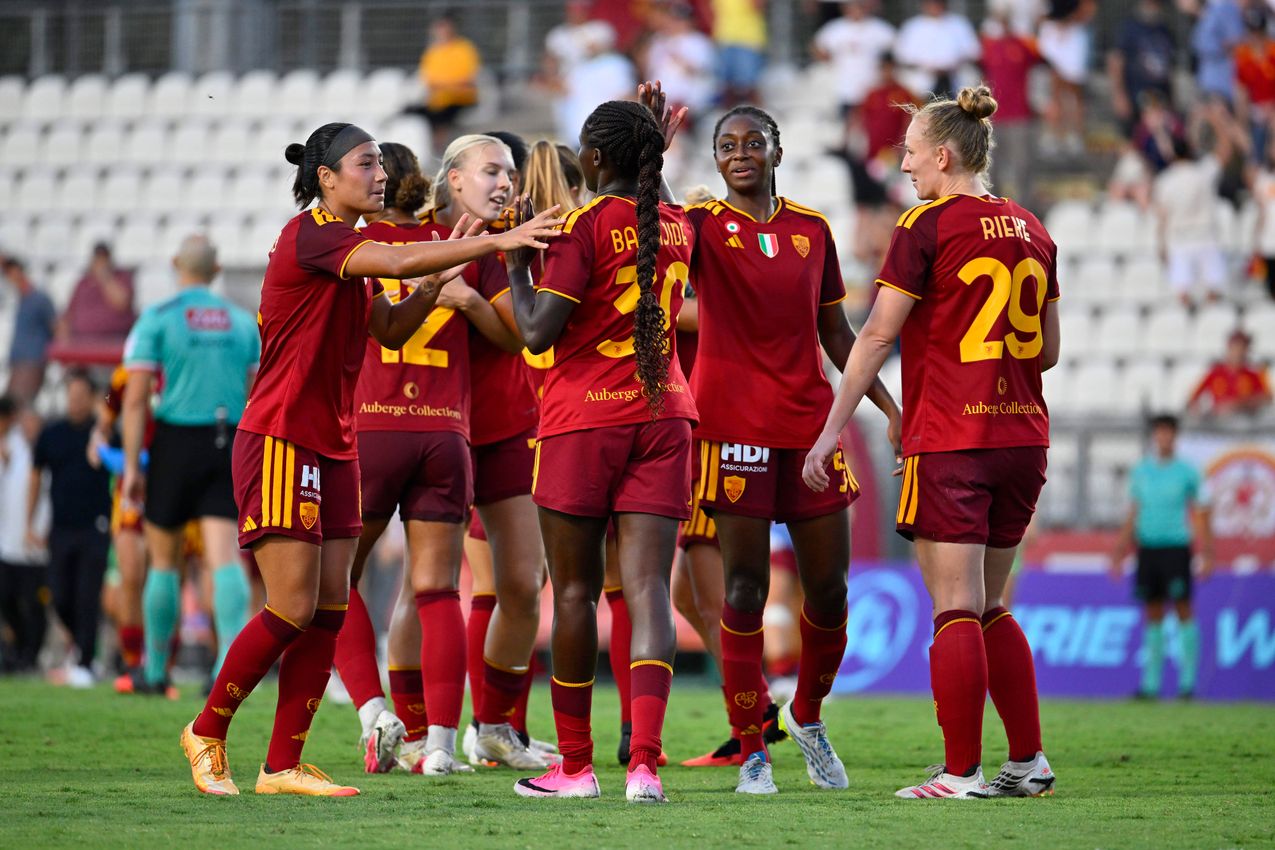 ROME, ITALY - SEPTEMBER 5:  on September 5, 2026 in Rome, Italy. (Photo by AS Roma/AS Roma via Getty Images)
