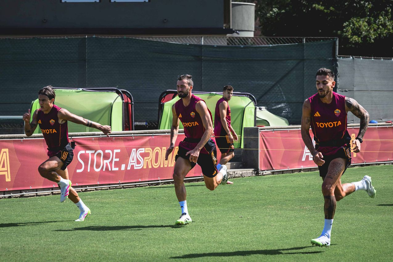 As Roma Gallery Image -  Gallery: the best photos from Wednesday’s training session
