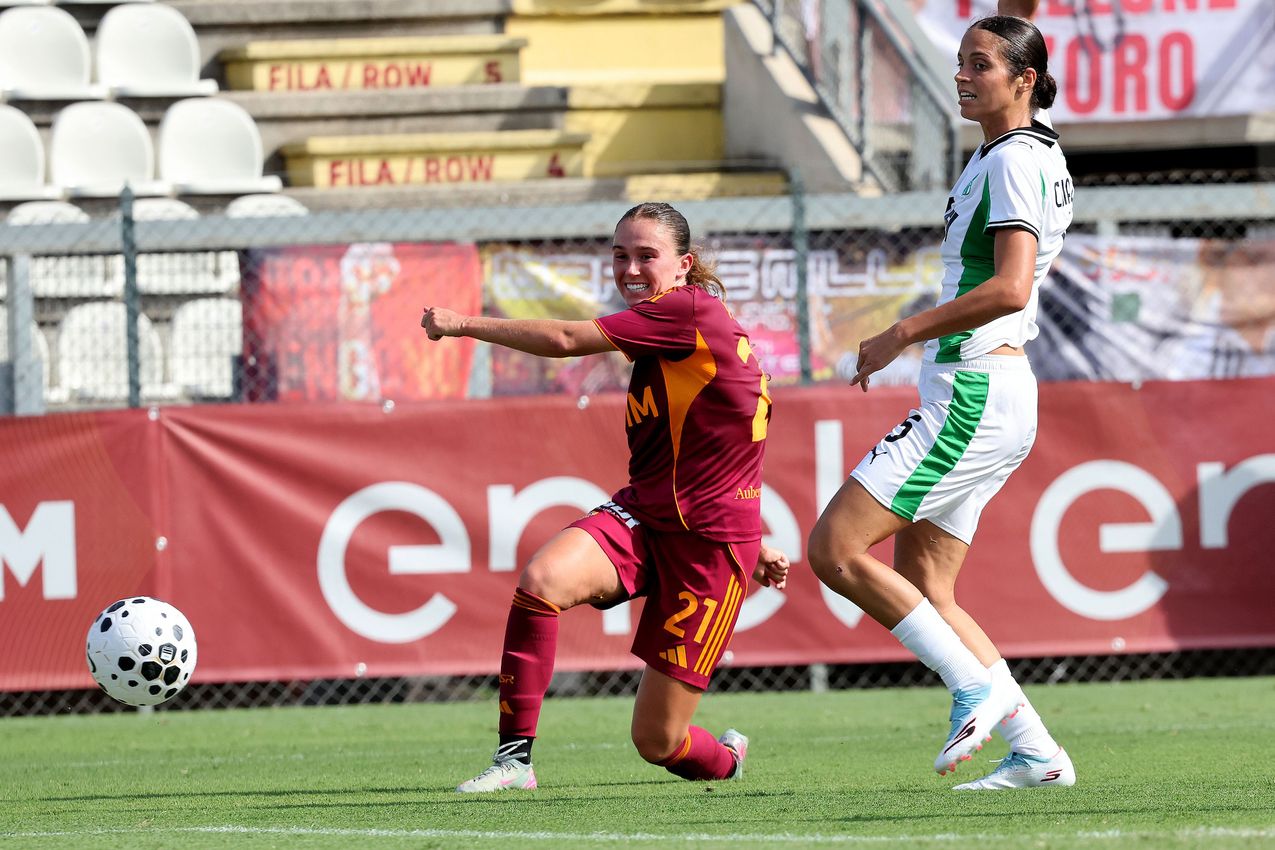 ROME, ITALY - SEPTEMBER 14:  on September 14, 2025 in Rome, Italy. (Photo by AS Roma/AS Roma via Getty Images)