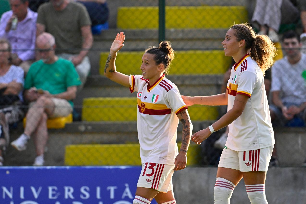 NARNI, ITALY - AUGUST 22:  on August 22, 2026 in Narni, Italy. (Photo by AS Roma/AS Roma via Getty Images)