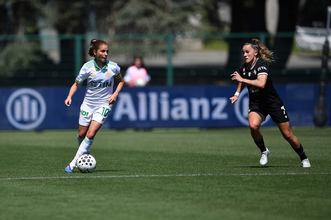 BIELLA, ITALY - APRIL 25:  at Stadio Comunale Vittorio Pozzo Lamarmora on April 25, 2026 in Biella, Italy. (Photo by AS Roma/AS Roma via Getty Images)