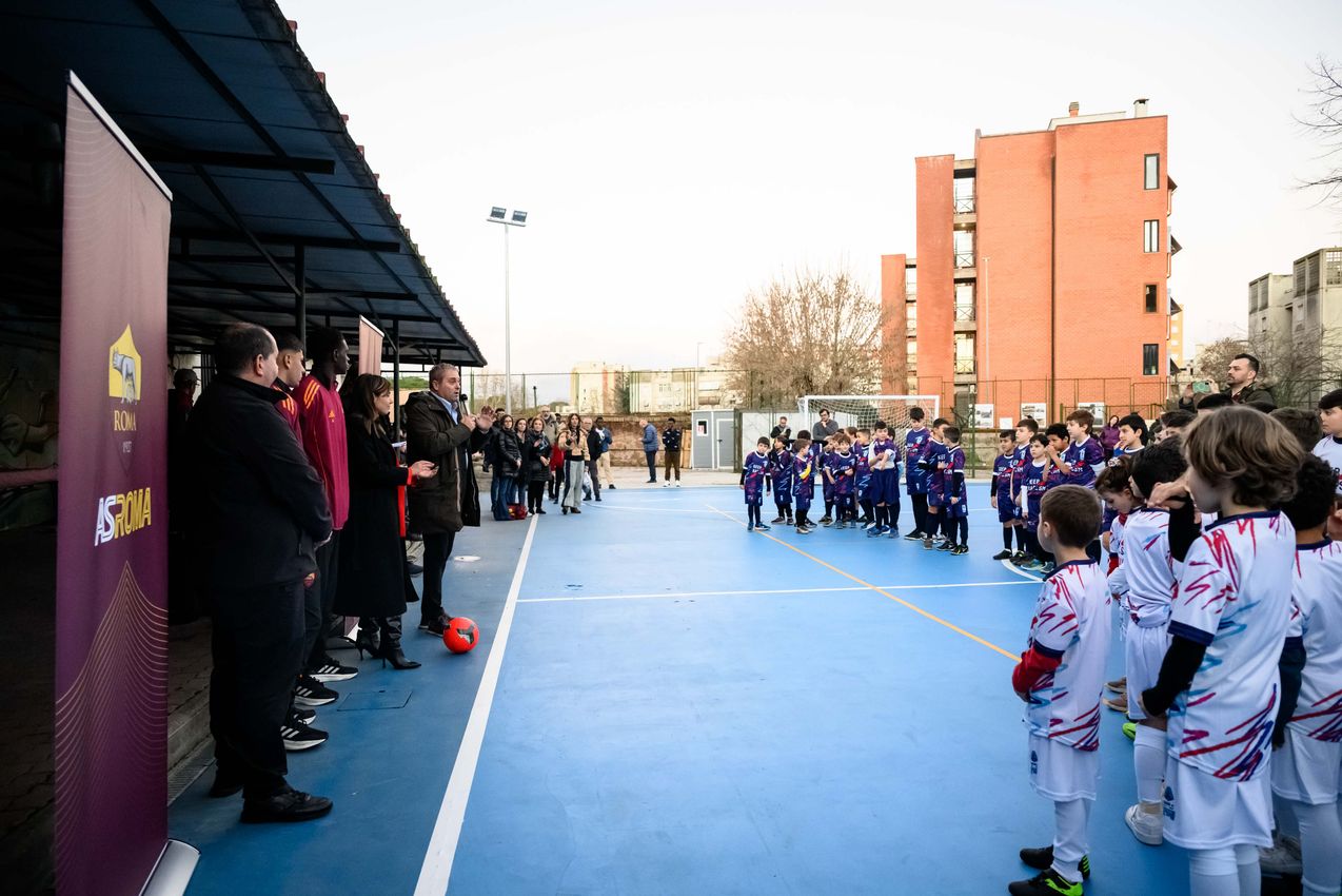 As Roma Gallery Image - Un gol per l'integrazione