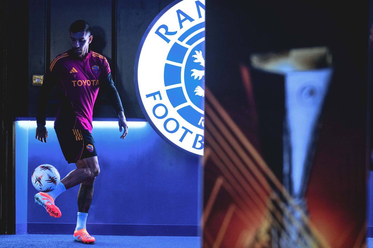 As Roma Gallery Image - Allenamento Glasgow 05/11