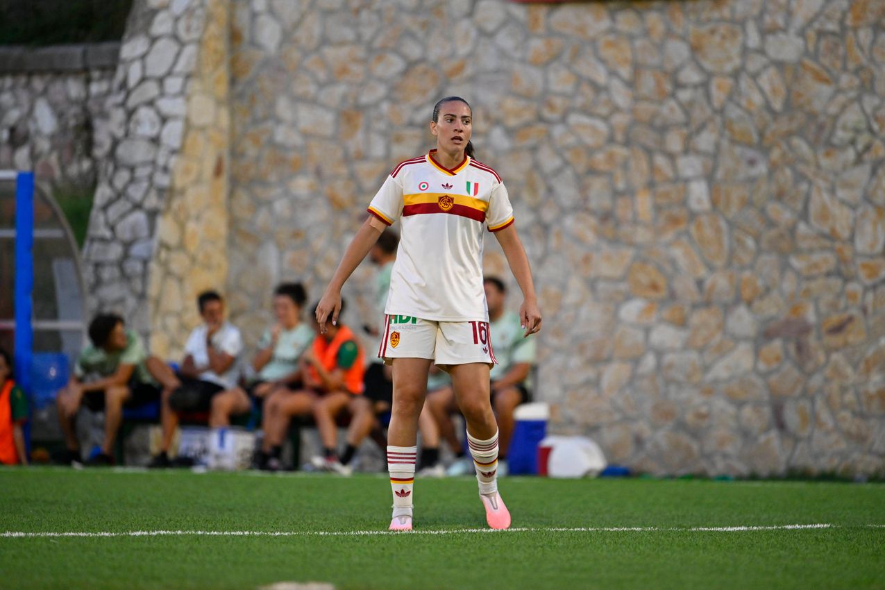 NARNI, ITALY - AUGUST 22:  on August 22, 2026 in Narni, Italy. (Photo by AS Roma/AS Roma via Getty Images)