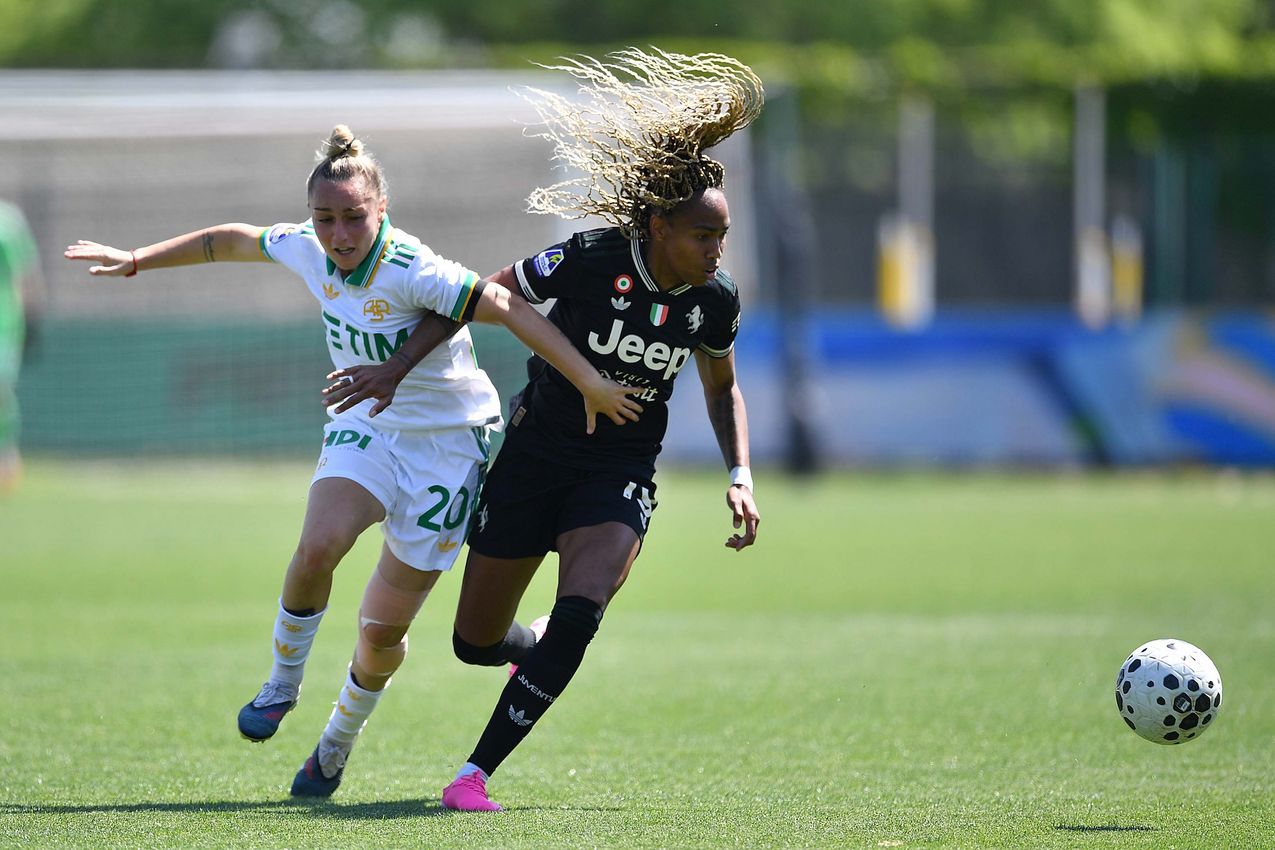 BIELLA, ITALY - APRIL 25:  at Stadio Comunale Vittorio Pozzo Lamarmora on April 25, 2026 in Biella, Italy. (Photo by AS Roma/AS Roma via Getty Images)