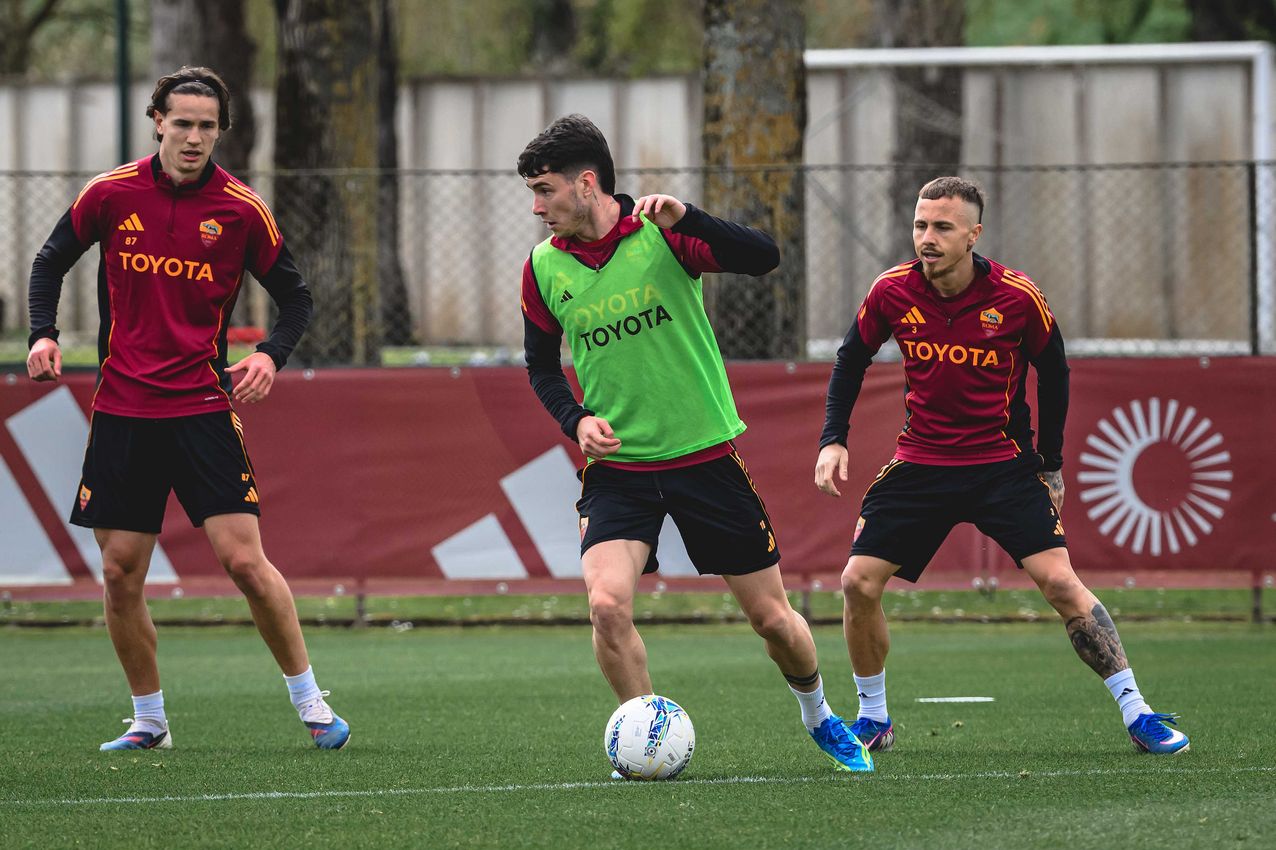 As Roma Gallery Image - L'allenamento di venerdì