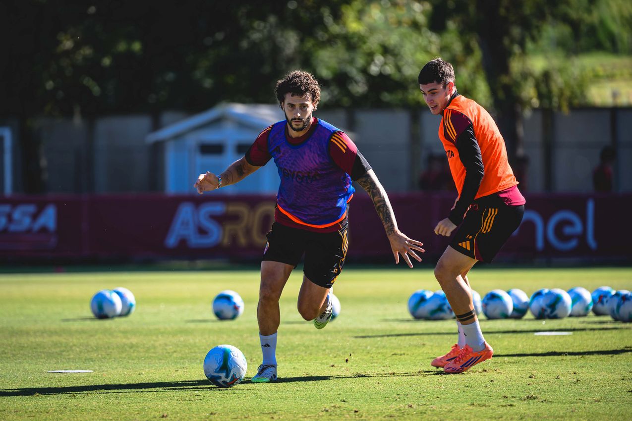 As Roma Gallery Image - Gallery: l'allenamento dell'8 ottobre