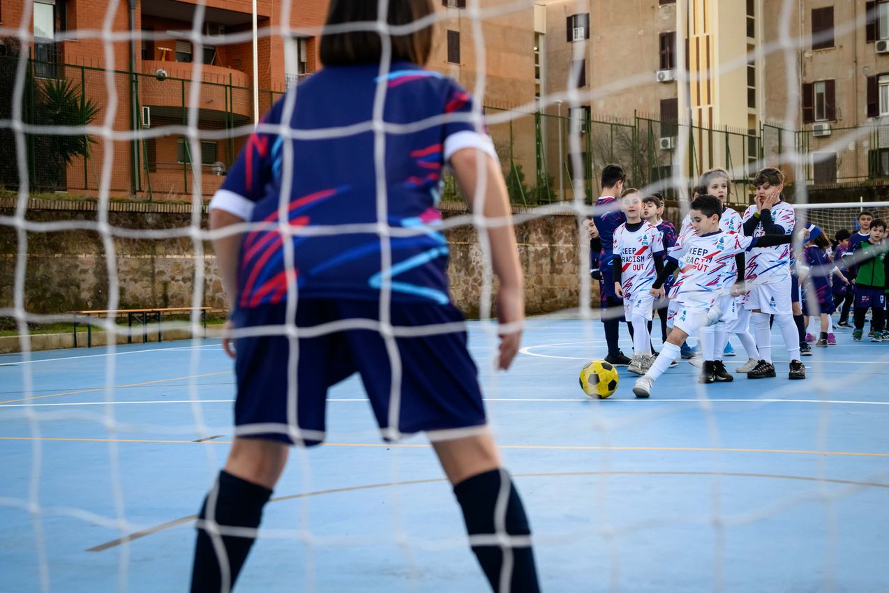 As Roma Gallery Image - Un gol per l'integrazione