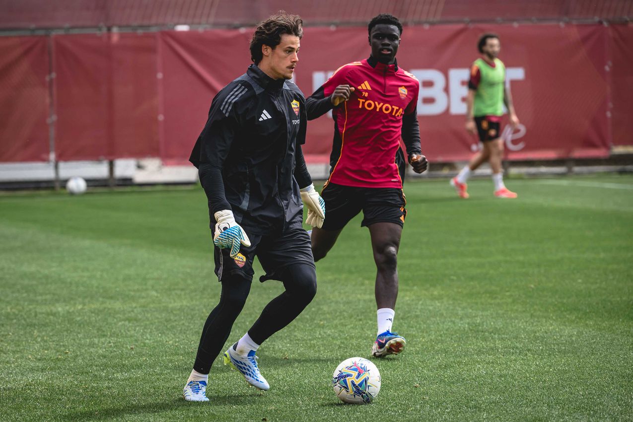 As Roma Gallery Image - L'allenamento di venerdì