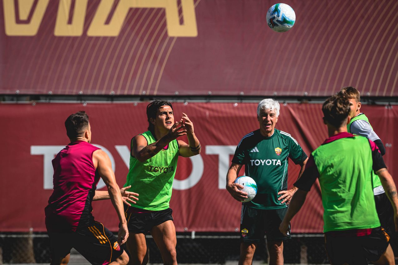 As Roma Gallery Image -  Gallery: the best photos from Wednesday’s training session