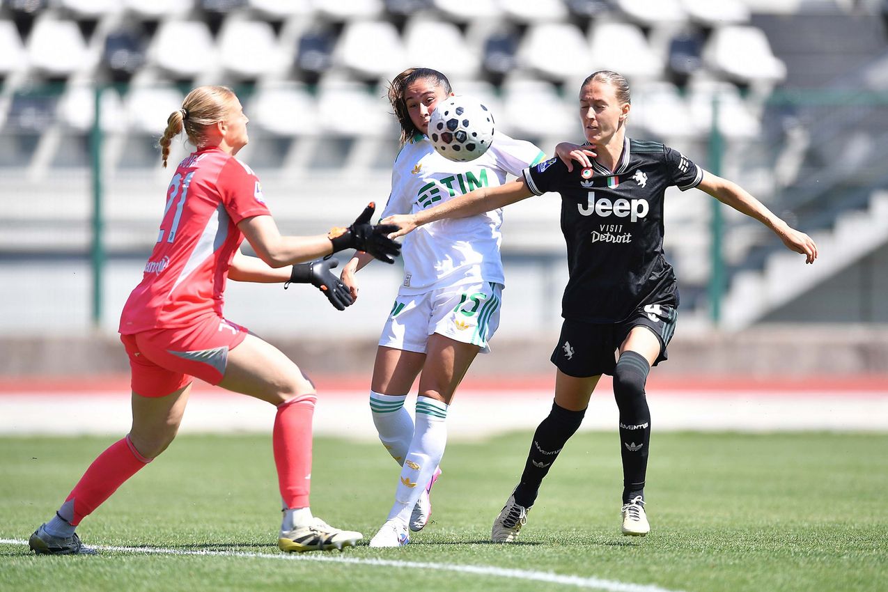 BIELLA, ITALY - APRIL 25:  at Stadio Comunale Vittorio Pozzo Lamarmora on April 25, 2026 in Biella, Italy. (Photo by AS Roma/AS Roma via Getty Images)