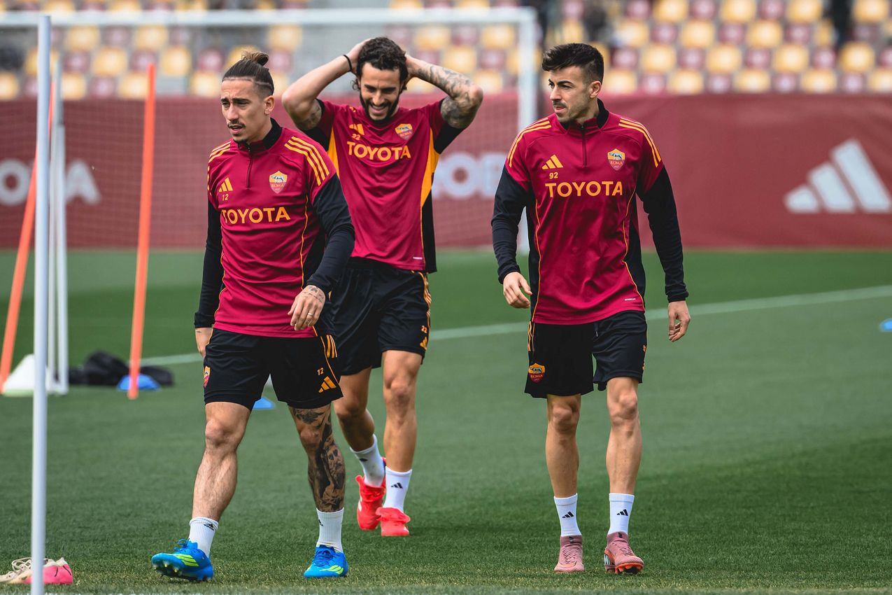 As Roma Gallery Image - L'allenamento di venerdì