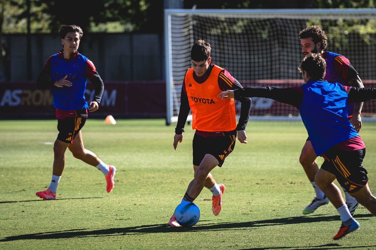 As Roma Gallery Image - Gallery: l'allenamento dell'8 ottobre