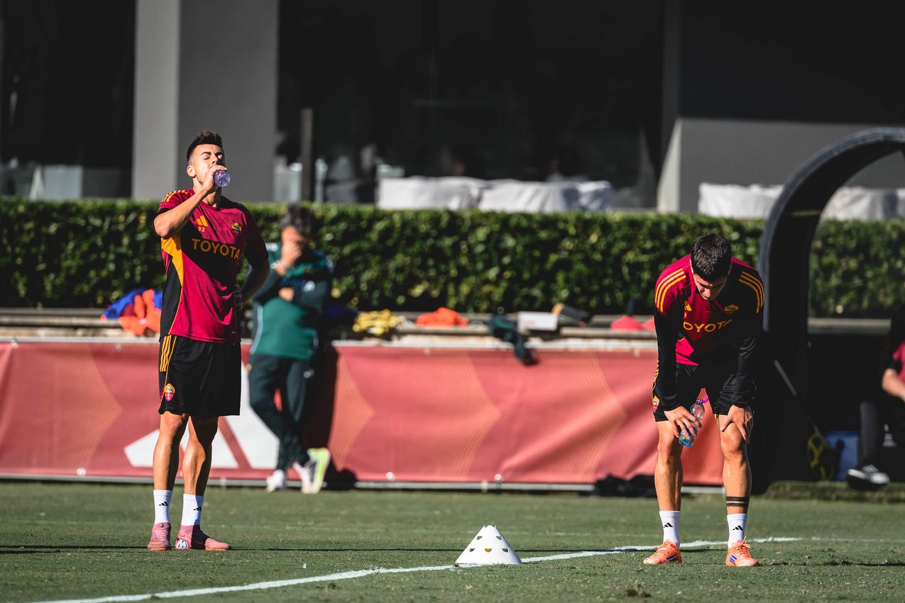 As Roma Gallery Image - Gallery: l'allenamento dell'8 ottobre