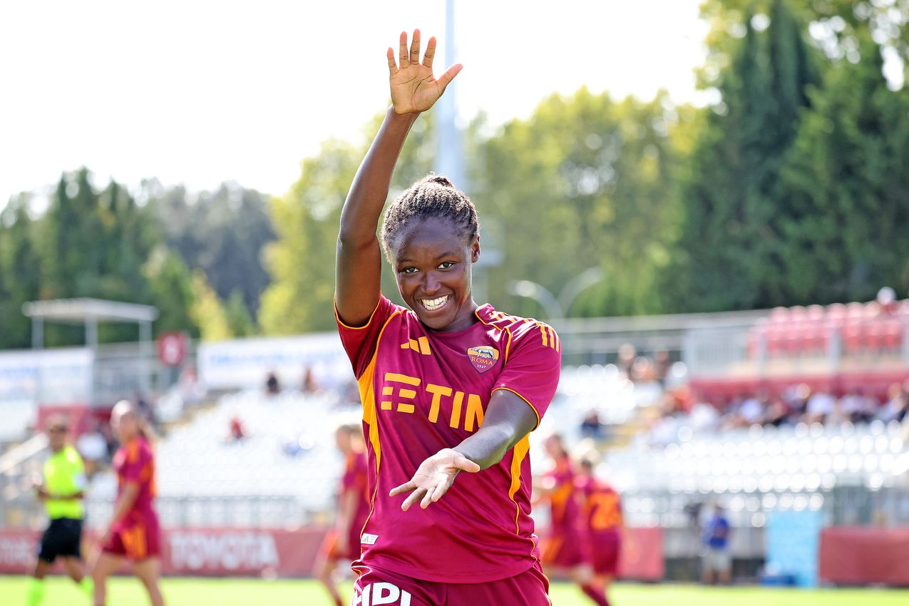 ROME, ITALY - SEPTEMBER 14:  on September 14, 2025 in Rome, Italy. (Photo by AS Roma/AS Roma via Getty Images)