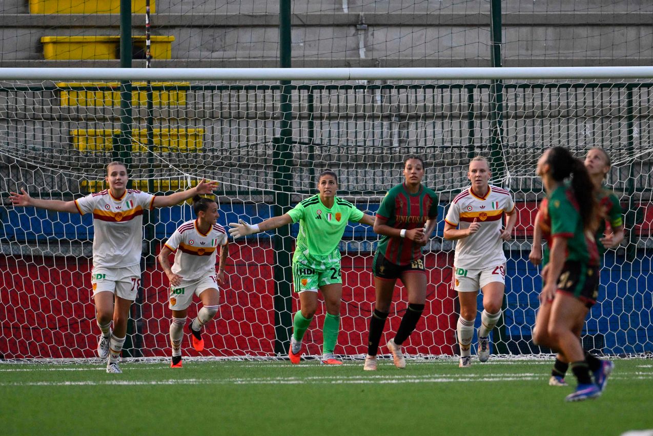 NARNI, ITALY - AUGUST 22:  on August 22, 2026 in Narni, Italy. (Photo by AS Roma/AS Roma via Getty Images)