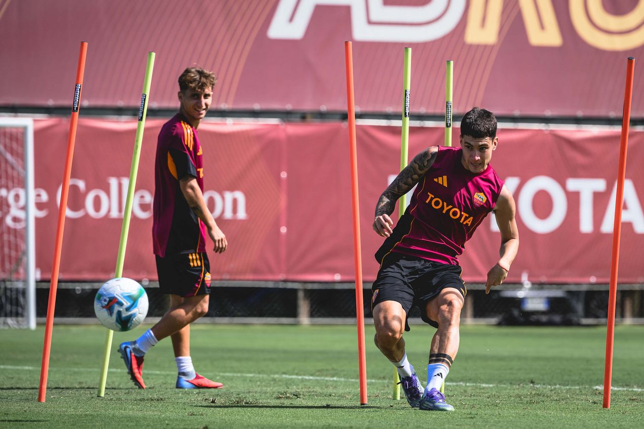 As Roma Gallery Image -  Gallery: the best photos from Wednesday’s training session