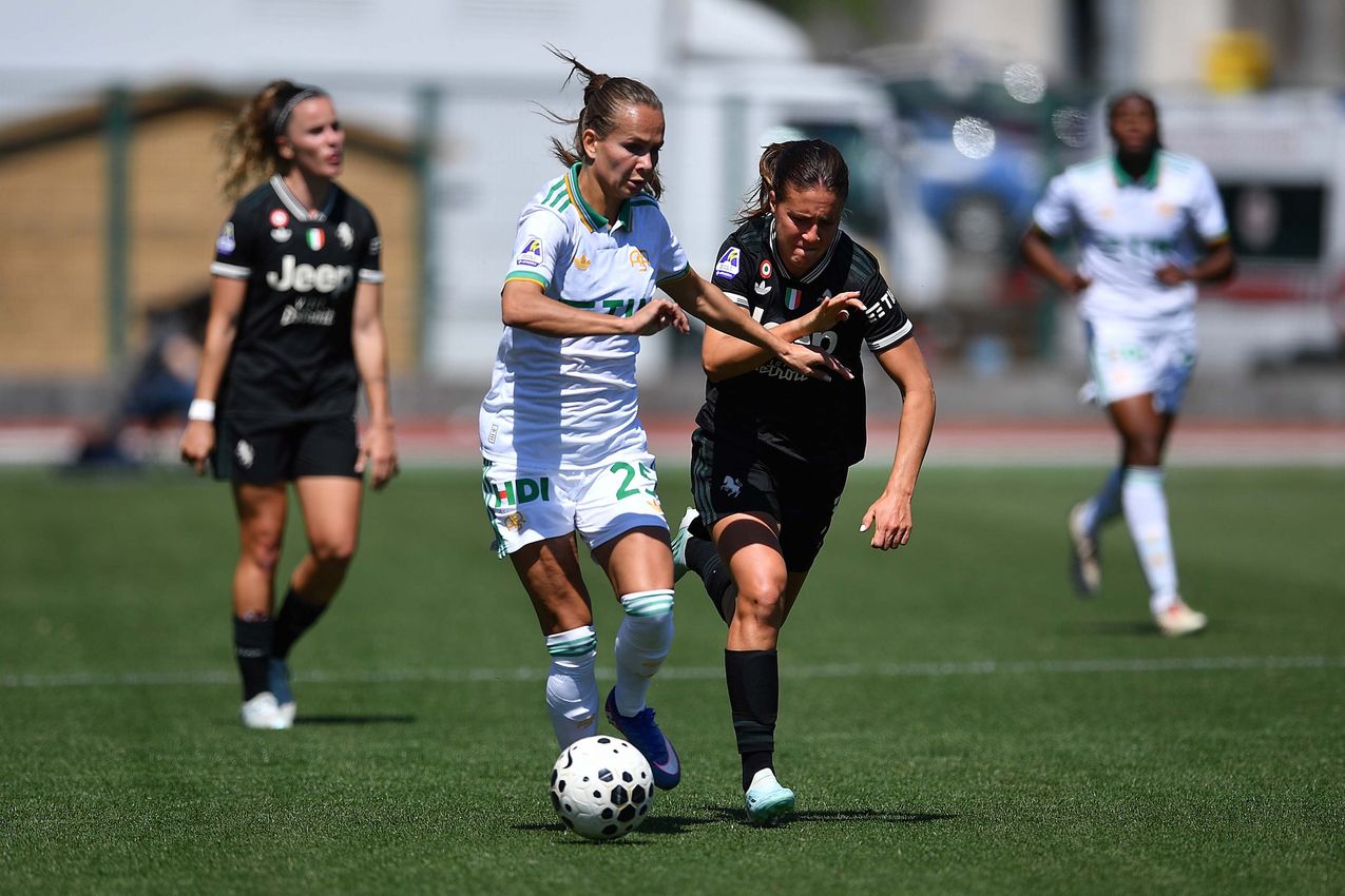 BIELLA, ITALY - APRIL 25:  at Stadio Comunale Vittorio Pozzo Lamarmora on April 25, 2026 in Biella, Italy. (Photo by AS Roma/AS Roma via Getty Images)