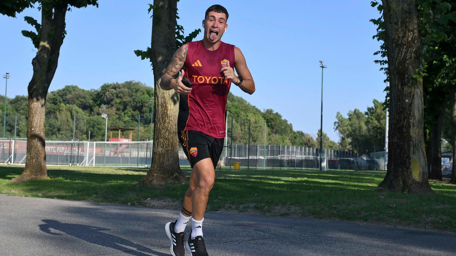 As Roma Gallery Image - L'allenamento di mercoledì 16