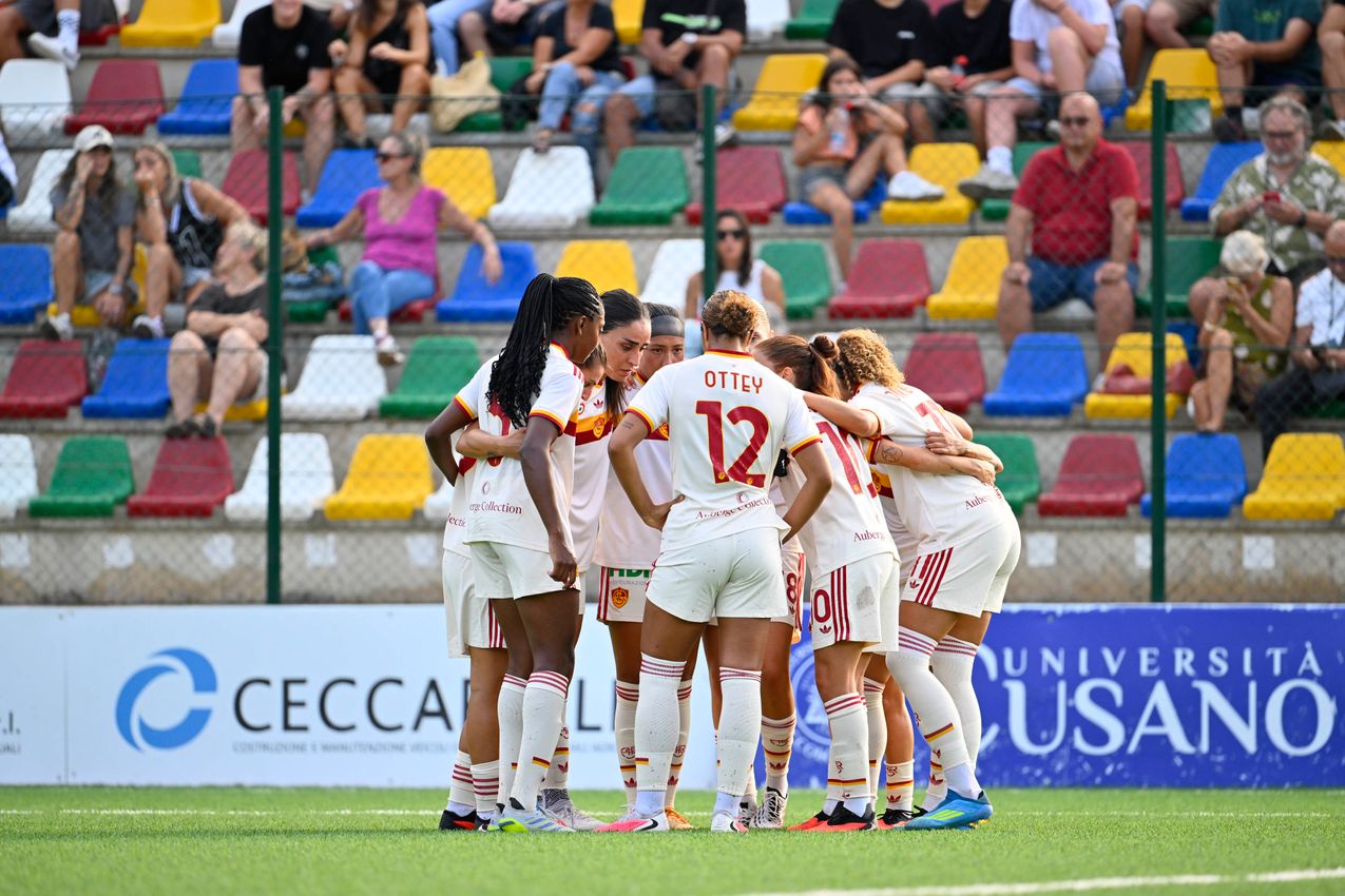 NARNI, ITALY - AUGUST 22:  on August 22, 2026 in Narni, Italy. (Photo by AS Roma/AS Roma via Getty Images)