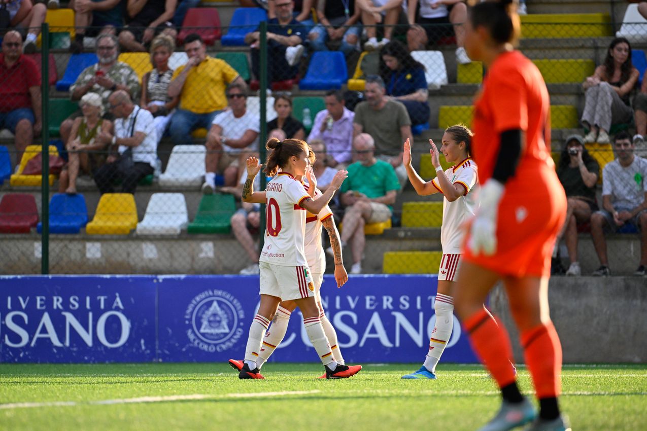 NARNI, ITALY - AUGUST 22:  on August 22, 2026 in Narni, Italy. (Photo by AS Roma/AS Roma via Getty Images)