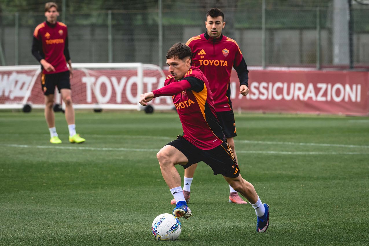 As Roma Gallery Image - L'allenamento di venerdì