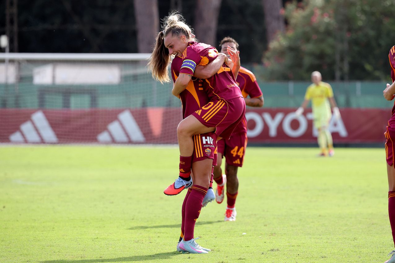 ROME, ITALY - SEPTEMBER 14:  on September 14, 2025 in Rome, Italy. (Photo by AS Roma/AS Roma via Getty Images)