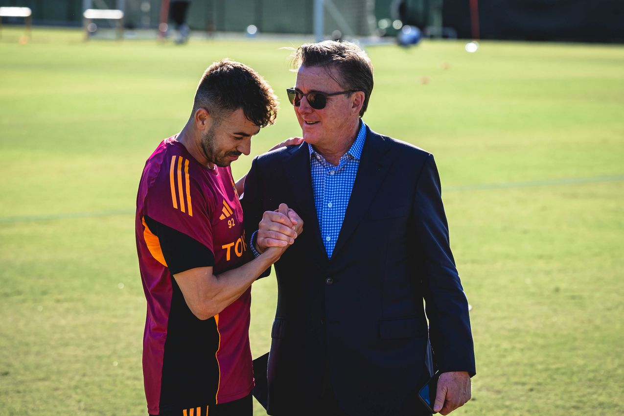 As Roma Gallery Image - Gallery: l'allenamento dell'8 ottobre