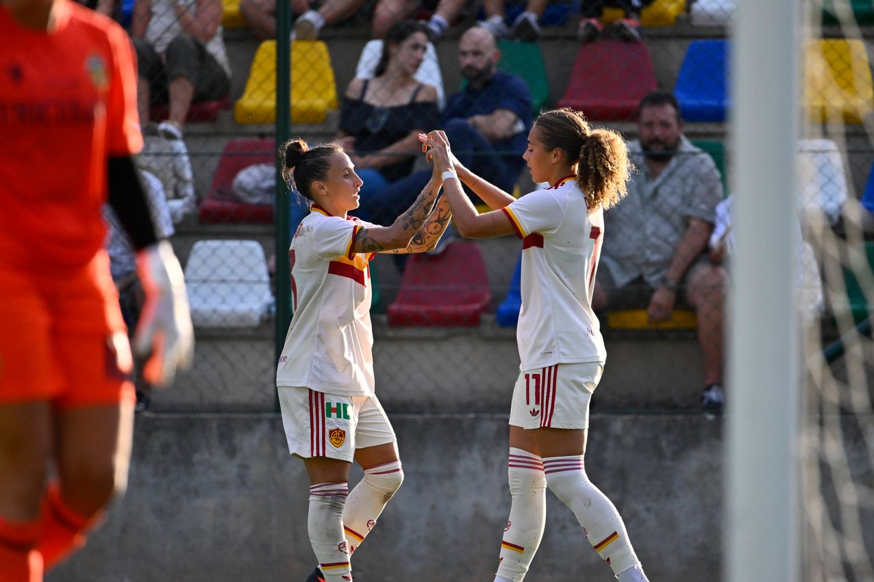 NARNI, ITALY - AUGUST 22:  on August 22, 2026 in Narni, Italy. (Photo by AS Roma/AS Roma via Getty Images)