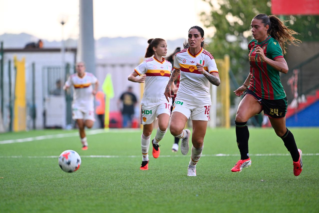 NARNI, ITALY - AUGUST 22:  on August 22, 2026 in Narni, Italy. (Photo by AS Roma/AS Roma via Getty Images)