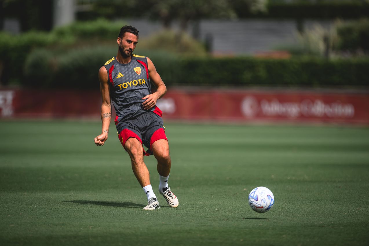 As Roma Gallery Image - Gallery allenamento venerdì 28