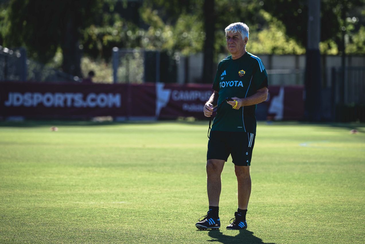As Roma Gallery Image - Gallery: l'allenamento dell'8 ottobre