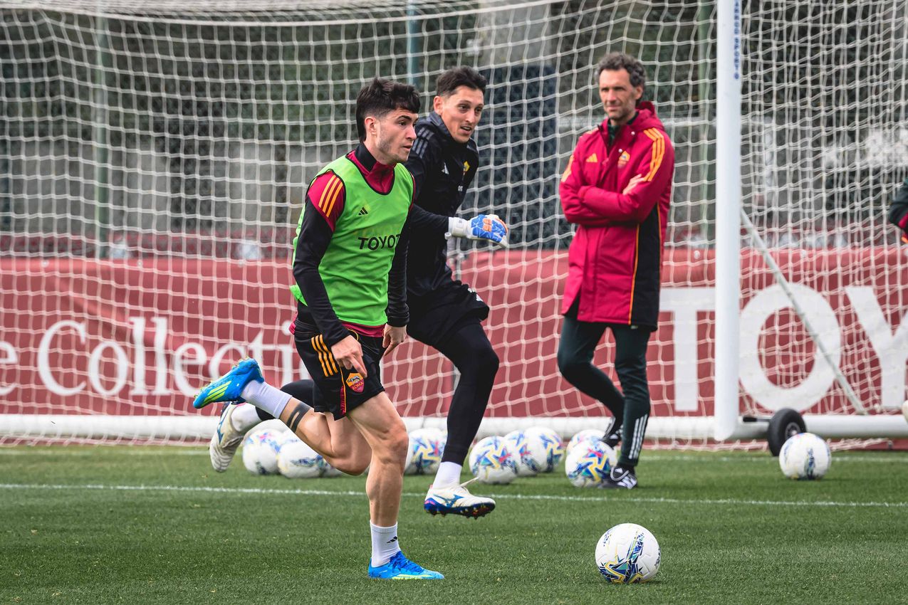 As Roma Gallery Image - L'allenamento di venerdì