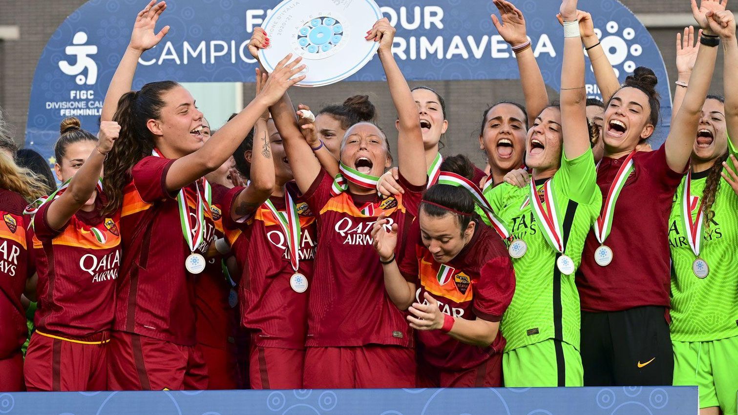 As Roma Gallery Image - Gallery: la festa Scudetto della nostra Primavera!