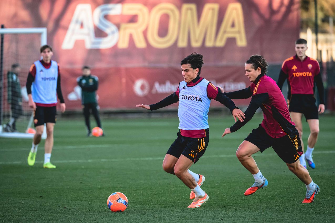 As Roma Gallery Image - Allenamento 27/12
