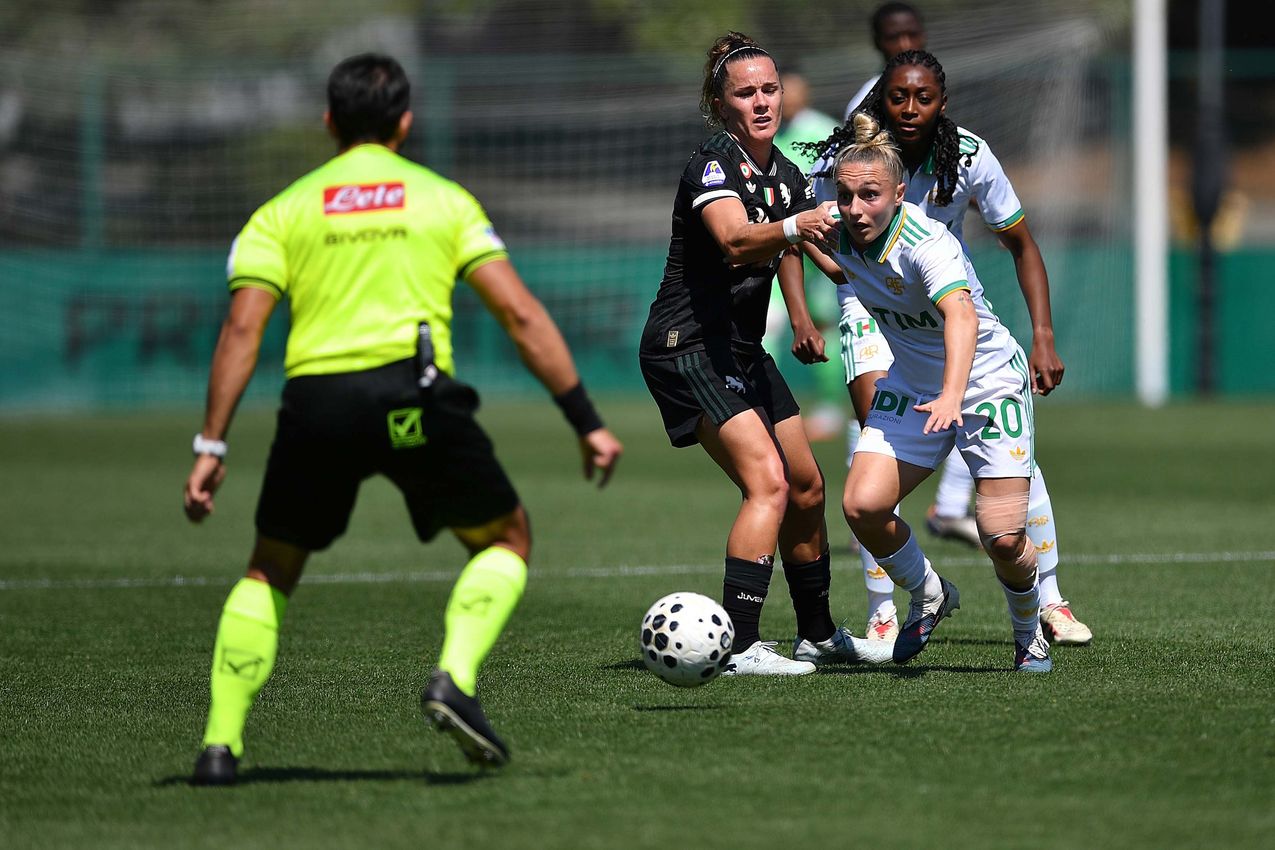 BIELLA, ITALY - APRIL 25:  at Stadio Comunale Vittorio Pozzo Lamarmora on April 25, 2026 in Biella, Italy. (Photo by AS Roma/AS Roma via Getty Images)