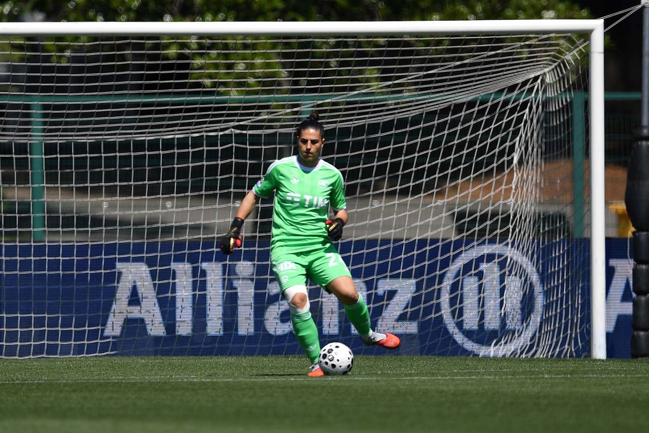 BIELLA, ITALY - APRIL 25:  at Stadio Comunale Vittorio Pozzo Lamarmora on April 25, 2026 in Biella, Italy. (Photo by AS Roma/AS Roma via Getty Images)