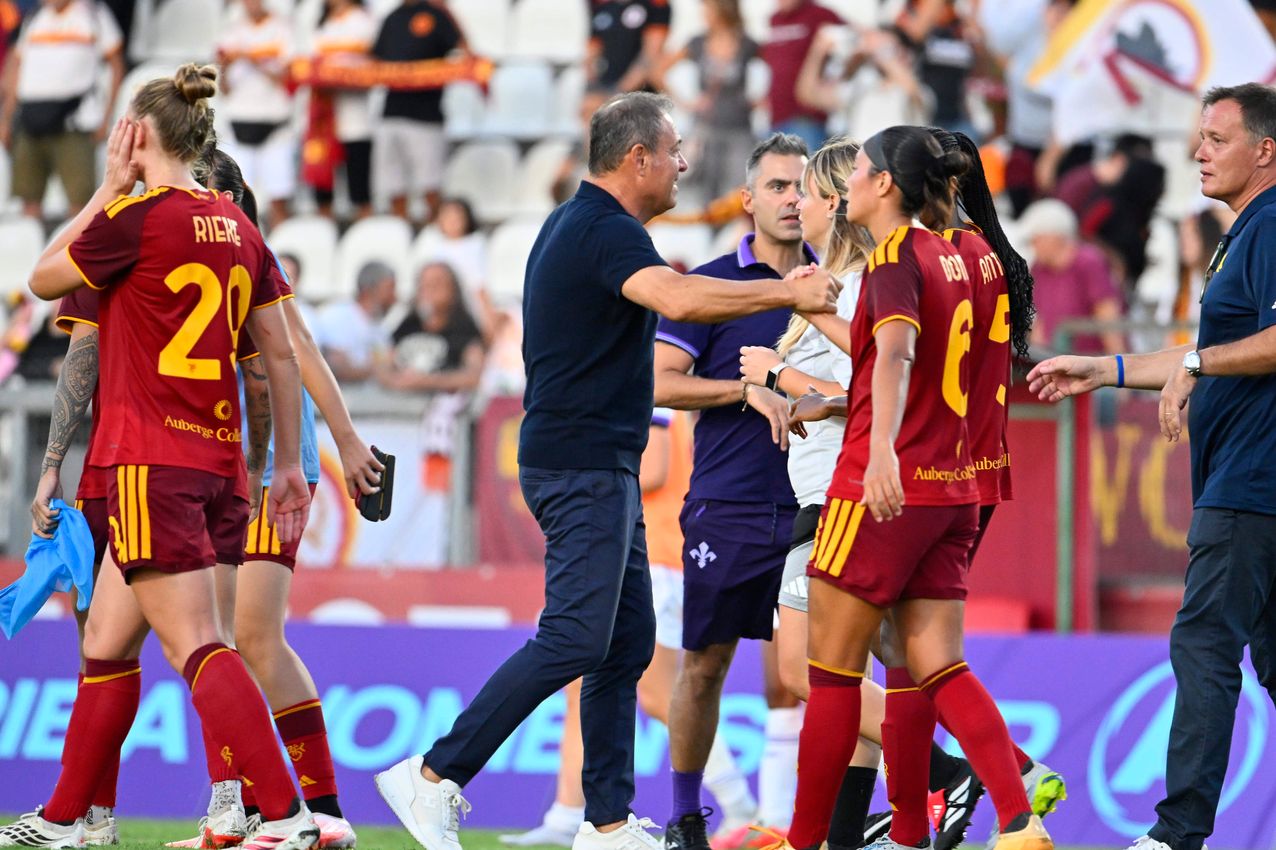 ROME, ITALY - SEPTEMBER 5:  on September 5, 2026 in Rome, Italy. (Photo by AS Roma/AS Roma via Getty Images)